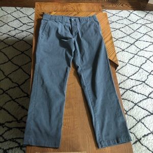 Gray slacks